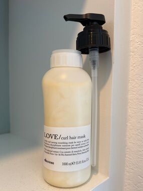 Davines LOVE Curl Hair Mask 1000 ML 33.8 oz— NEW 2025 Formula